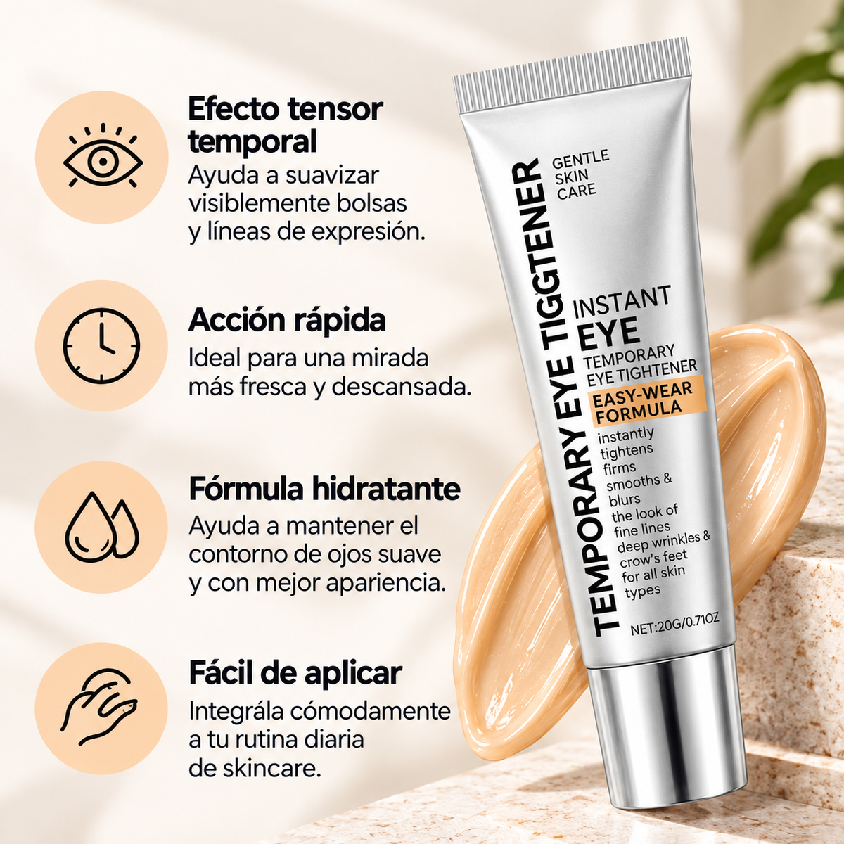 LumiLift™ – Crema Tensora para Contorno de Ojos