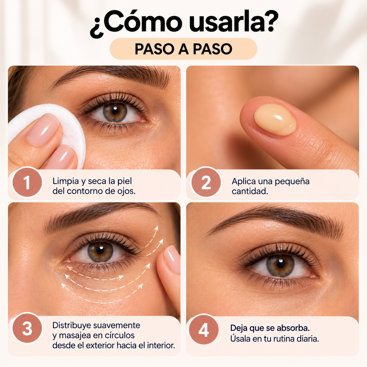 LumiLift™ – Crema Tensora para Contorno de Ojos