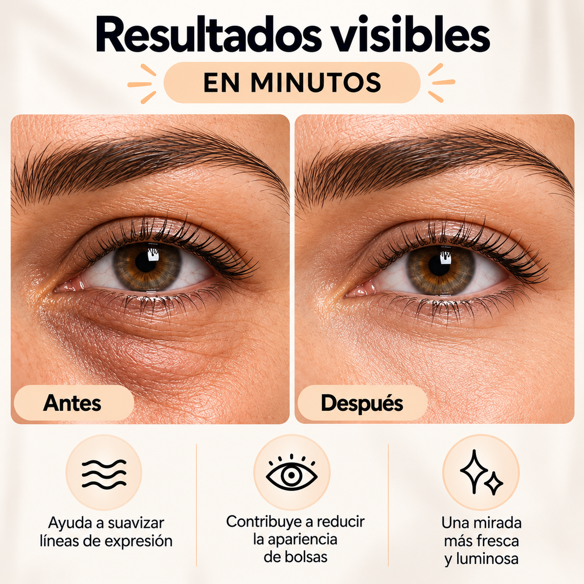 LumiLift™ – Crema Tensora para Contorno de Ojos
